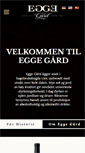 Mobile Screenshot of eggegaard.no